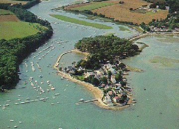 Presqu'�le de Conleau vue du ciel