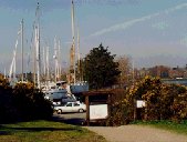 Parcours dans la zone prot�g�e de la Pointe des Immigr�s.