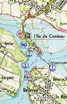 Extrait de carte I.G.N.