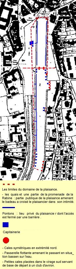 Plan des diff�rents endroits o� l'eau rencontre le sol.