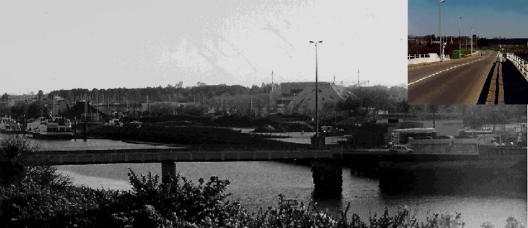 Le pont de Kérino vu depuis la butte de Kérino