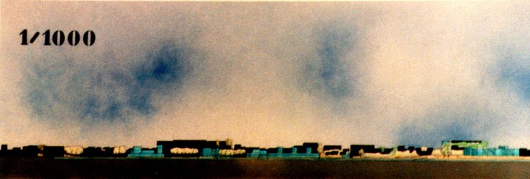 Profil - Paysage - Zoom centre ville