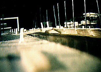 Vue macroscopique de la maquette au 1/500ème - Les Quais rive ouest