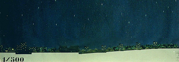 Coupe de nuit sur la "Cale Habit�e".