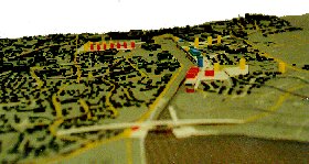 Maquette au 1/200�me en cours d'�laboration.