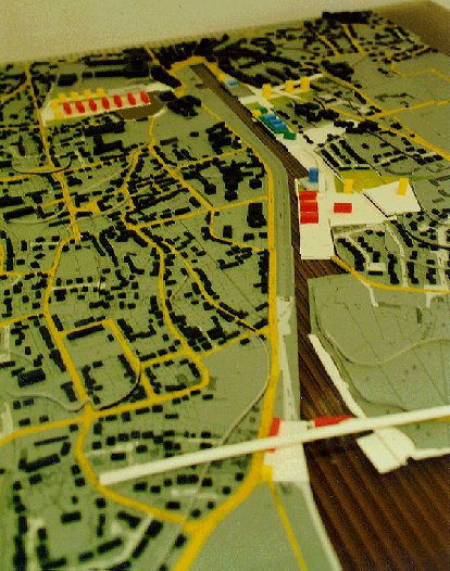 Maquette au 1/200�me en cours d'�laboration.