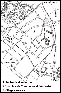 Plan du site du P.I.B.S