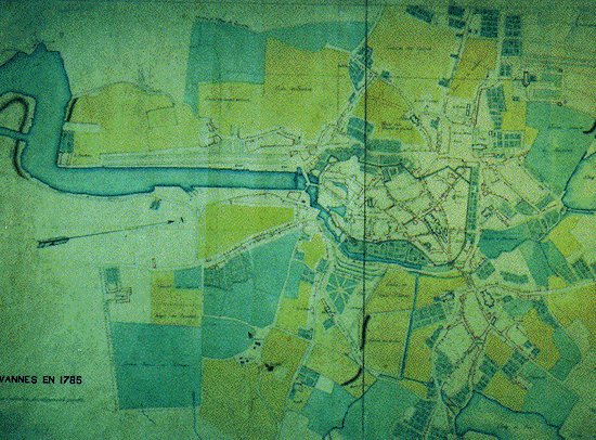 Plan du projet d'embellissement de 1785