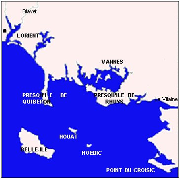 Carte schématique de situation