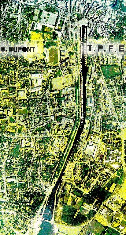 Vue a�rienne du Port de Vannes