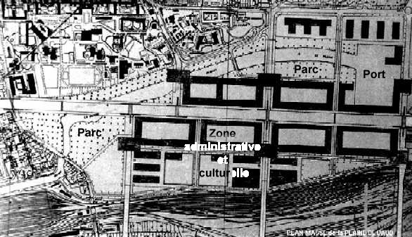 Plan de masse - Zoom