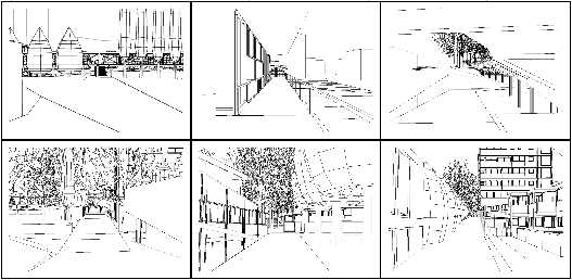 Perspectives : Vues int�rieures du site